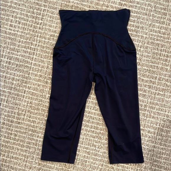 Women’s Navy Blue Leggings by SPANX Sz Lg - Picture 3 of 5